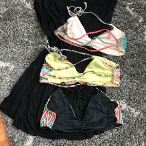 L*space swim suit tops and coverup